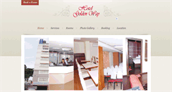 Desktop Screenshot of hotelgoldenway.com